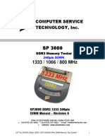 SP 3000 SP 3000 SP 3000 SP 3000: Computer Service Technology, Inc