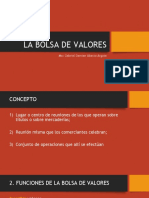 La Bolsa de Valores