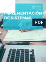 Implementación ERP integración tecnologías