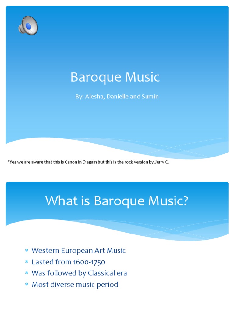 Baroque Music Overview & History | PDF | Baroque Music | String Instruments