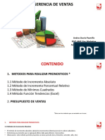 Gerencia Ventas Métodos Pronósticos