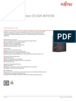 FUJITSU Workstation CELSIUS M7010X: Data Sheet