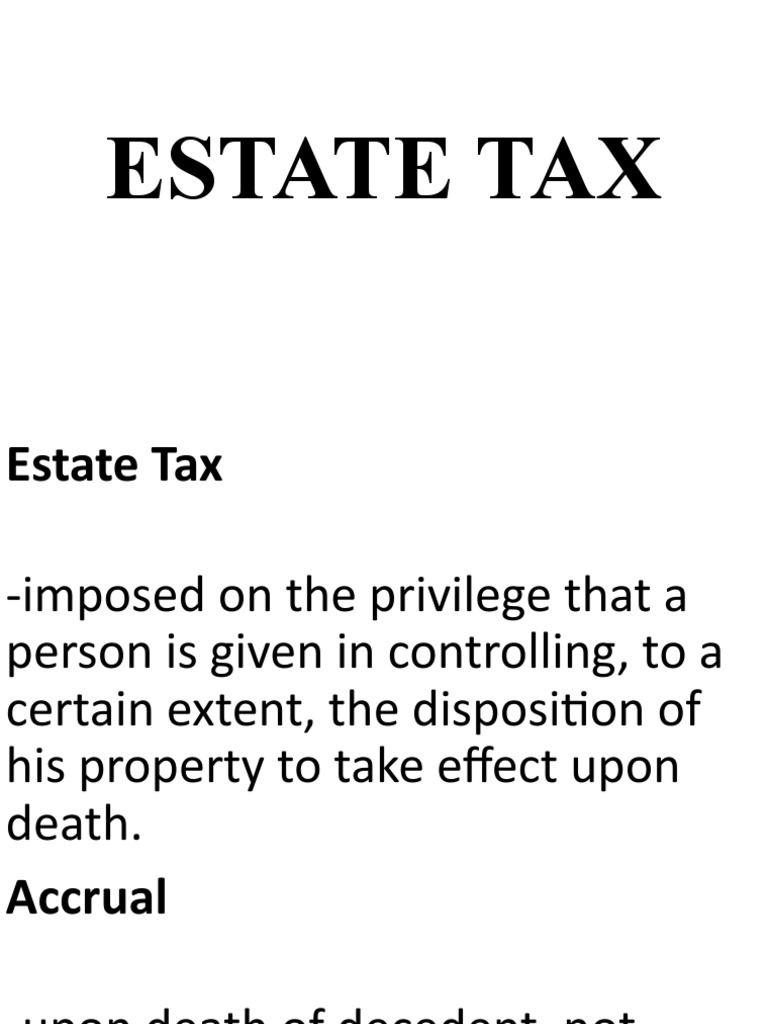 7 Estate Tax | PDF | Estate Tax In The United States | Tax Deduction