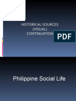 19TH Philippine Social Life in the 19th Century