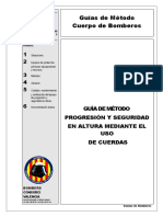 Guía de Método Progresion y Seguridad en Altura 2013