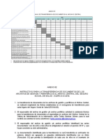 Cronograma Anual de Transferencia de Documentos