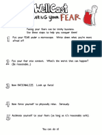 Coping With Fear Worksheet