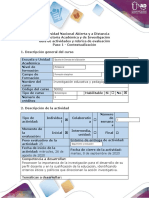 Guía de Actividades y Rúbrica de Evaluación - Paso 1 - Contextualización