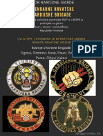 Poster gardijskih brigada - projektni zadatak 1