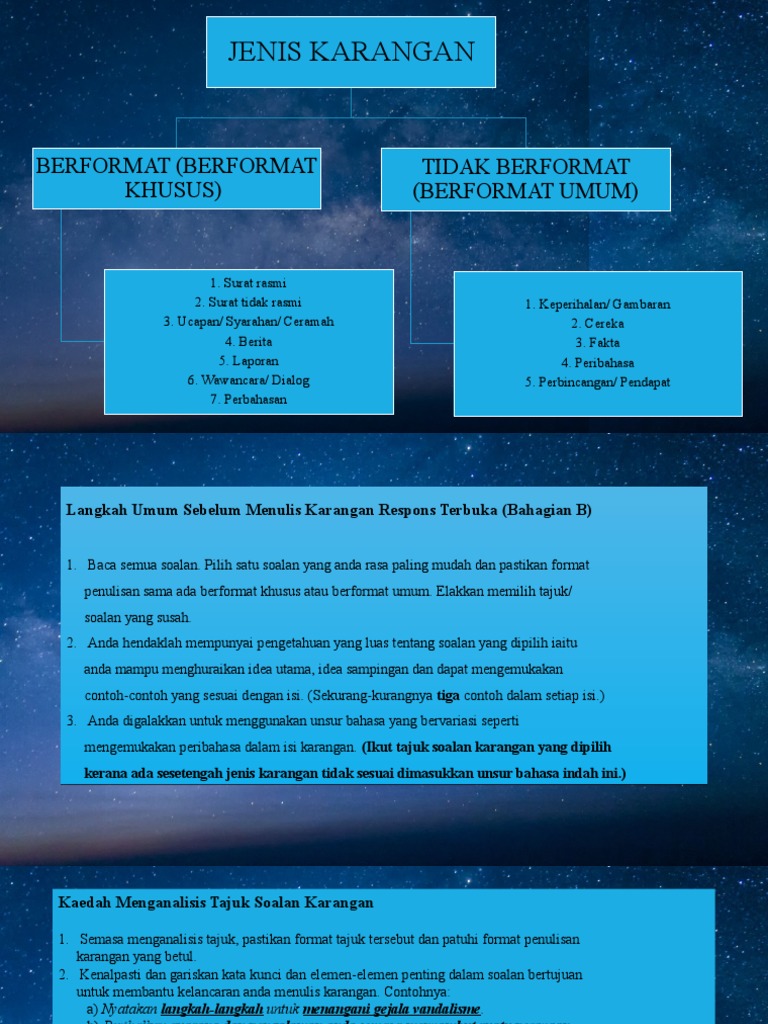 Tips Menulis Karangan Bahagian B Pdf