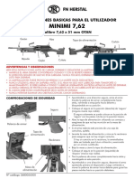 MANUALITO de La Ametralladora Minini Cal. 7.62x51mm