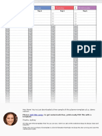 Colored Weekly Hourly Planner Dated PDF