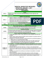 Residential Mandatory Measures Effective January 1, 2017: 2016 Calgreen Code