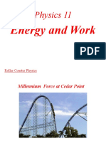 Physics 11: Energy and Work
