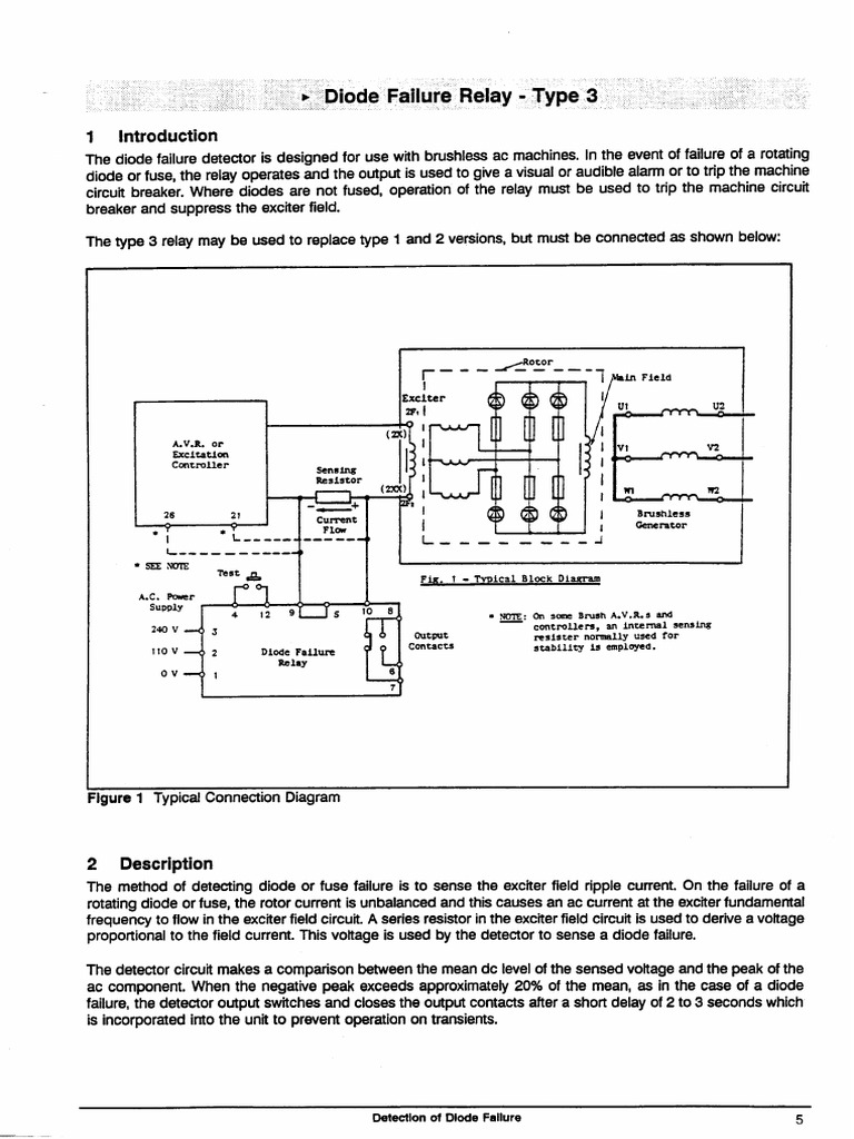 Diode Failure Relay Manual PDF Relay Detector (Radio)