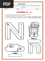Actividades Fonemas M y P para Niños | PDF