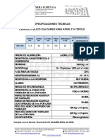 Especificaciones-Tecnicas - Tipo - III - Ladrillo Silico Calcareo 11h PDF