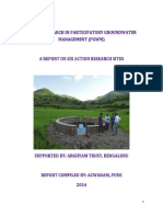 Action Research in Participatory Groundwater Management A Report On Six Action Resarch Sites Acwadam 2014