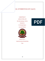 Practical of Immunology (Lab-3)