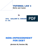 Consti 2 Sec. 20 Non-Imprisonment 2020 PDF