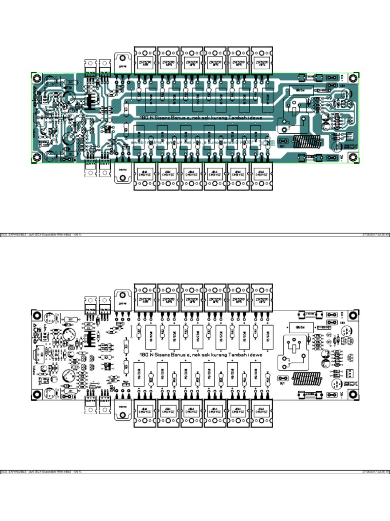 Rockola Expandable Amplifier Layout | PDF