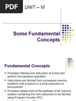 Unit - Vi: Some Fundamental Concepts