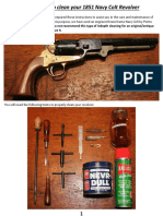 1851 Navy Colt Cleaning Instructions PDF