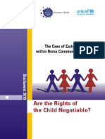 Rights of the Child in Early Marriages