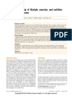 Relationship of Lifestyle, Exercise, and Nutrition With Glaucoma