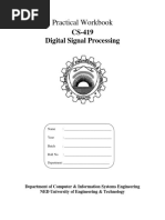 DSP Practical Workbook PDF