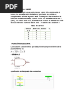 COMPUERTAS Lógicas en El PLC y Diagrama LADDER, AND, OR | PDF | Puerta ...