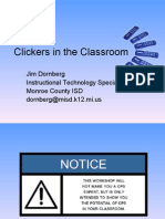 Apr08-Short-Clickers in The Classroom