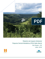 Relatório de Impacto Ambiental Pequena Central Hidrelétrica (PCH) Salto Alemã
