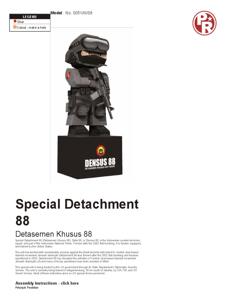 Indonesia's Densus 88 Counter-Terrorism Unit | PDF