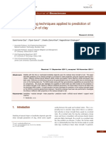 Machine Learning Techniques Applied To Prediction PDF