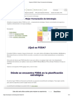Esquema FODA+E - MejorFormulaciondeEstrategia