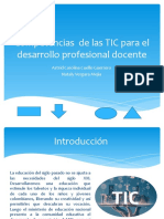 Competencias de Las TIC para El Desarrollo Profesional