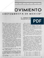 El movimiento costumbrista en México