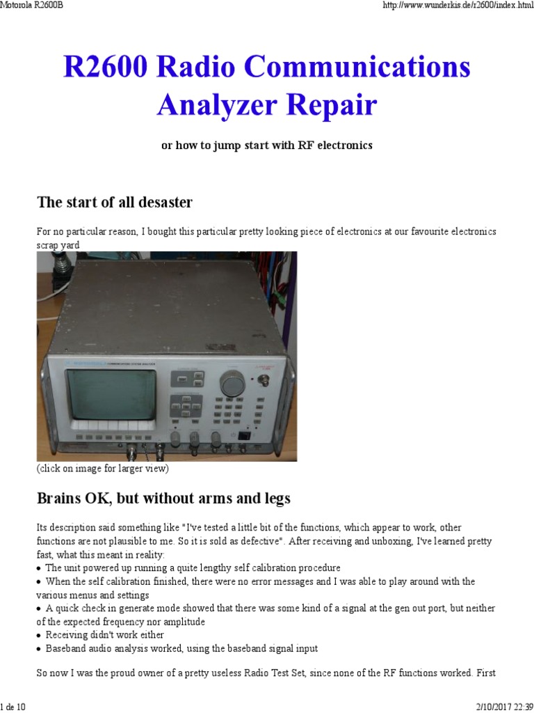 Reparacion de R2600 | PDF | Power Supply | Electromagnetism