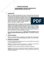 TÉRMINOS DE REFERENCIA - Consultor ArcGIS, QGIS y GPS