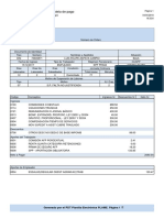 Datos de boleta de pago para trabajador con detalles de ingresos y descuentos