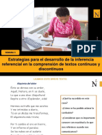 Sesión 5. Estrategias para El Desarrollo de La Inferencia Referencial PDF