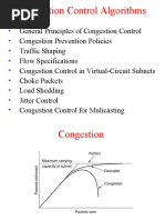 Congestion Control Algorithms