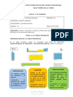 Guía # 2 Organización de La Tabla Periódica p2 Terminada