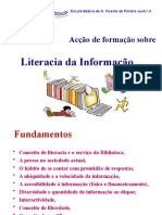 Acção form. Literacia da Informação