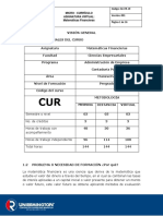 Curriculo 2016 Matematicas Financieras