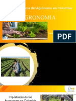 Importancia de los agrónomos en Colombia