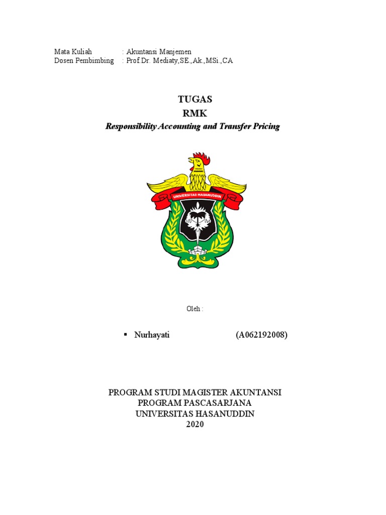 Akuntansi Pertanggungjawaban | PDF