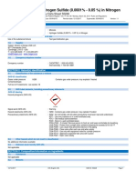 Hydrogen Sulfide (0.0001% - 0.05 %) in Nitrogen: Safety Data Sheet 50248