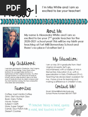 meet the teacher